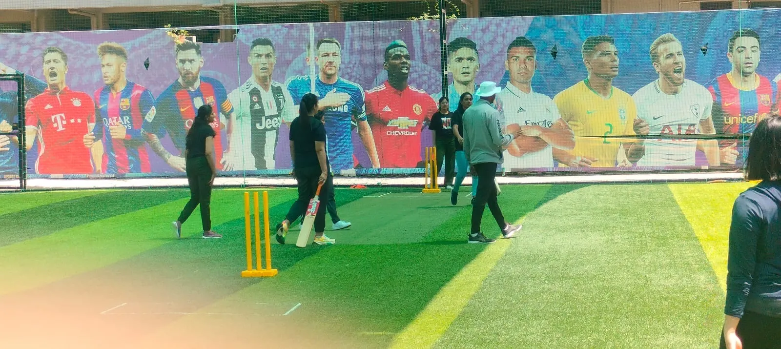 Cricket Net Practice Training